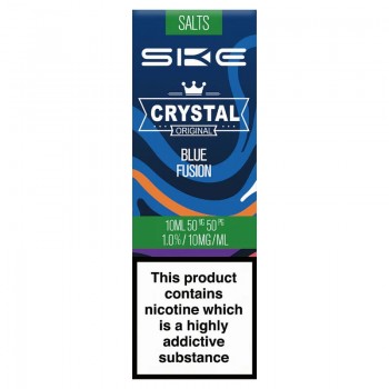 SKE Crystal Bar - Nic Salt - Blue Fusion [10mg] (Sticker Single & Sticker Outer)