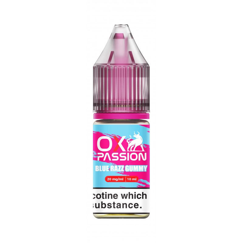 Ox Passion - Nic Salt [Blue Razz Gummy 20mg]
