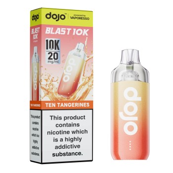 DOJO BLAST 10K Kit (Powered by Vaporesso) [Ten Tangerines 20mg]