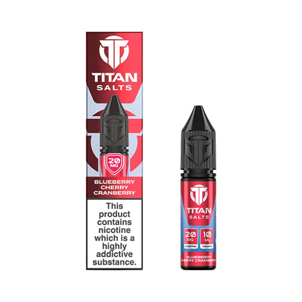 Titan Salts - Nic Salt - Blueberry Cherry Cranberry [20MG]