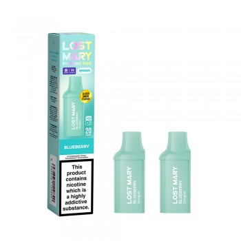 Lost Mary BM600 Pre Filled Pod - 2 Pack [Blueberry 20mg]