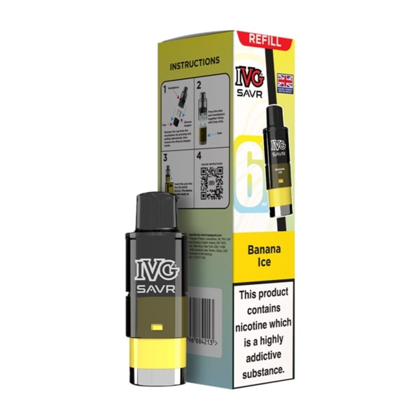 IVG Savr Pod & Refill [Banana Ice 20mg]