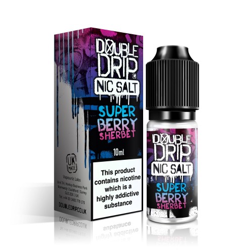 Double Drip - Nic Salt - Super Berry Sherbet[20MG]