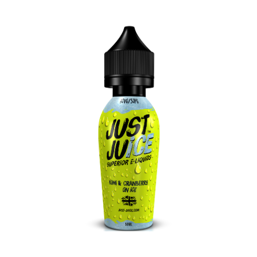 Just Juice - 50ml - Kiwi, Cranberry on Ice