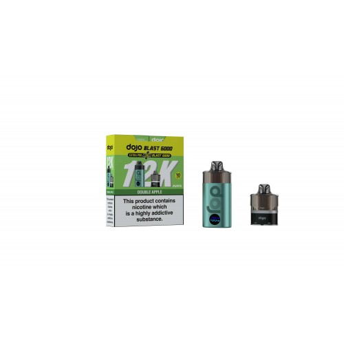 DOJO BLAST 12K 6000 Kit (Powered by Vaporesso) [Double Apple 10mg]