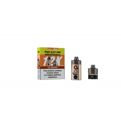 DOJO BLAST 12K 6000 Kit (Powered by Vaporesso) [Ten Tangerines 10mg]