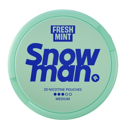 Snowman Nicotine Pouch [Fresh Mint 09mg]