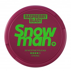 Snowman Nicotine Pouch [Raspberry Blast 12mg]