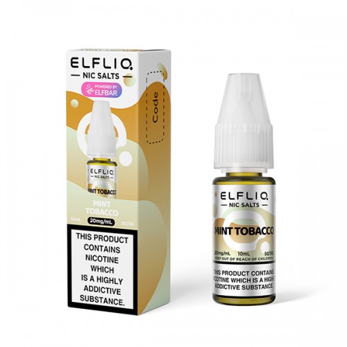 Elf Bar ELFLIQ - Nic Salt [Mint Tobacco 20mg]